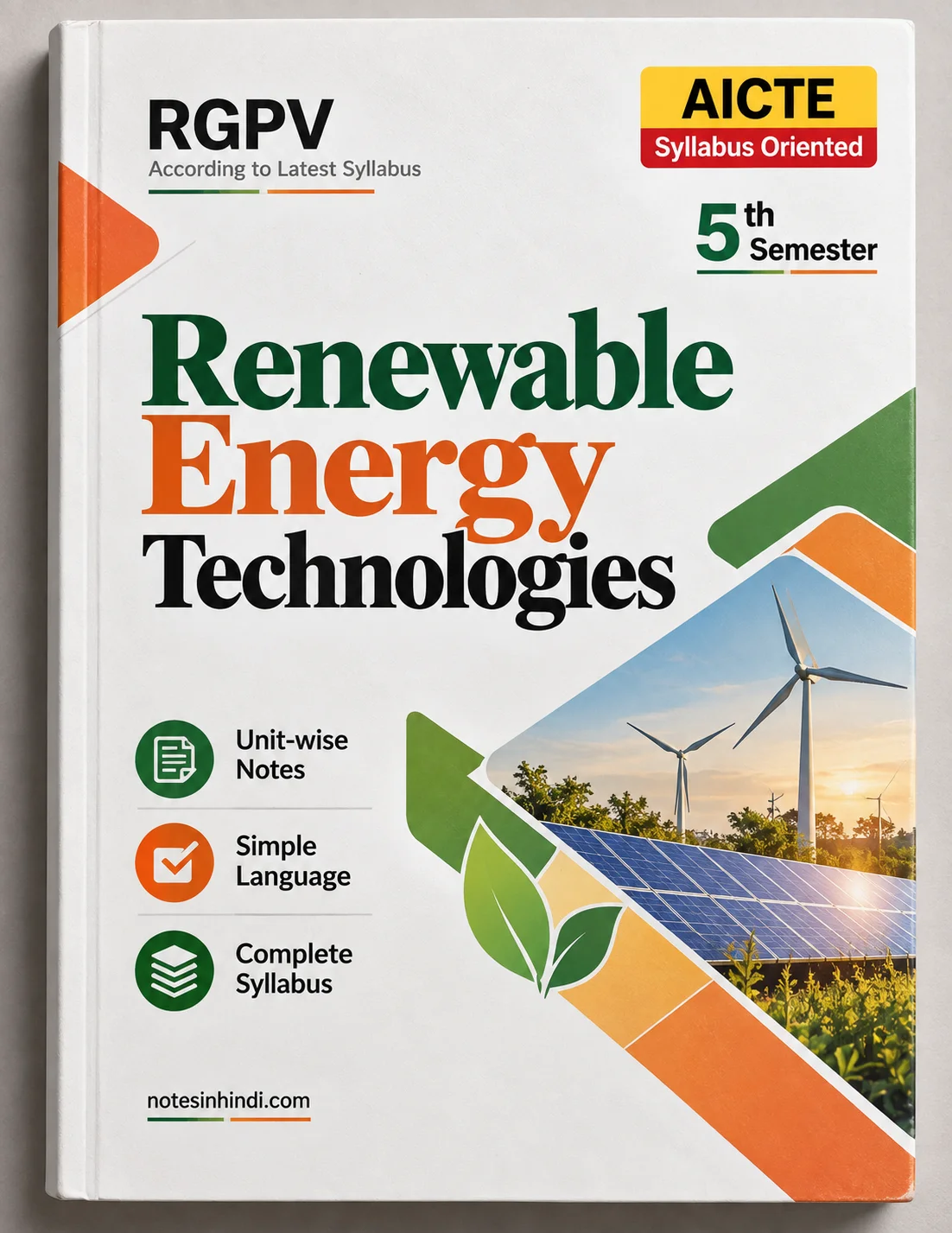 Renewable Energy Technologies Notes