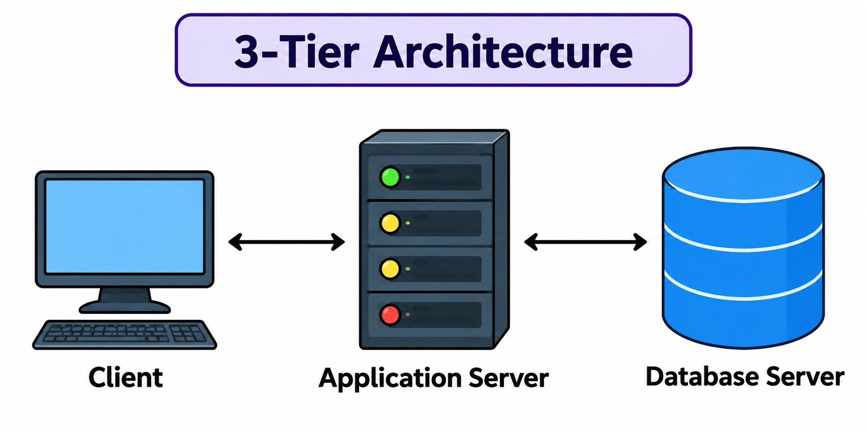 3-Tier Architecture in Hindi – 3-टियर आर्किटेक्चर